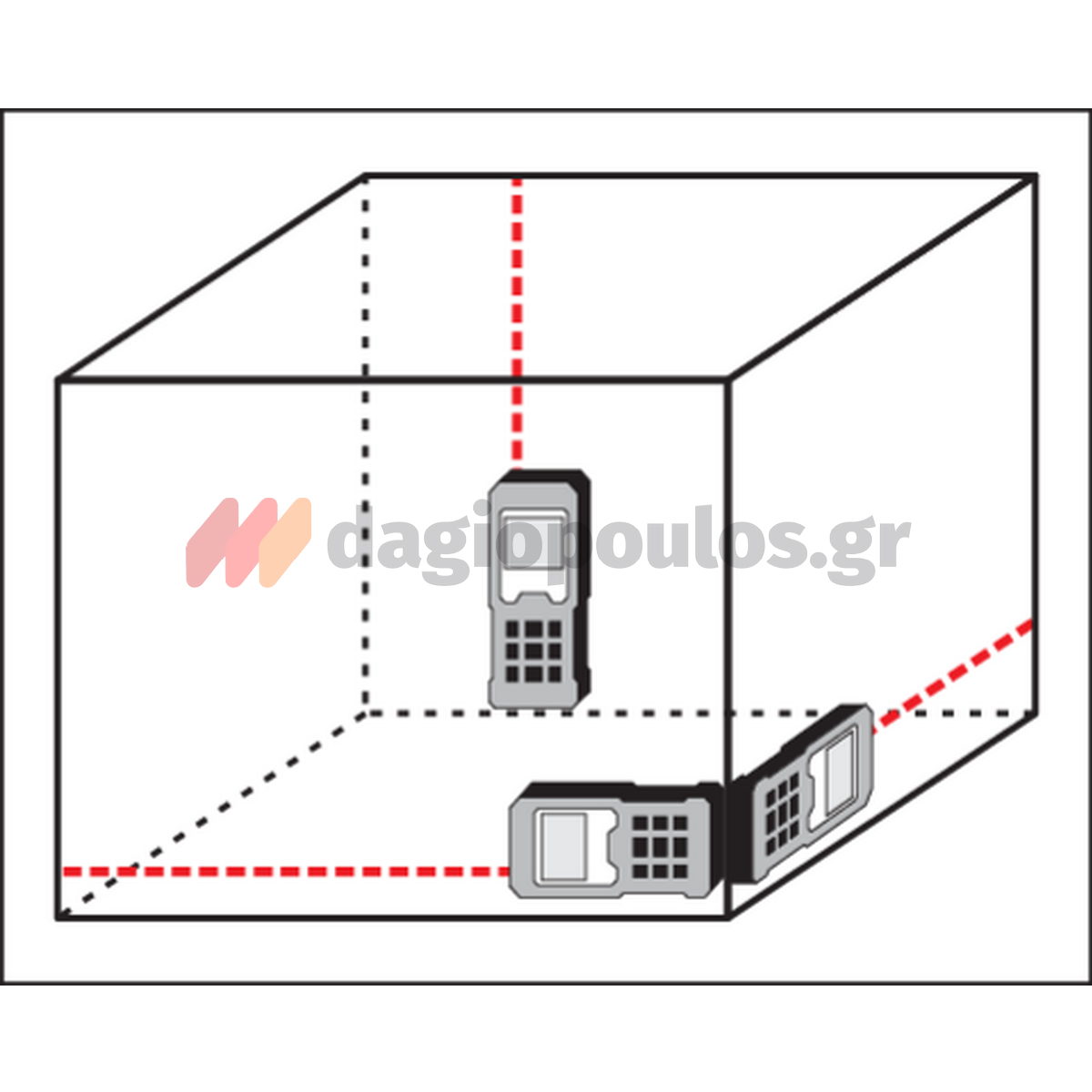 Yato YT-731251 Μετρητής Αποστάσεων Laser 50mtr