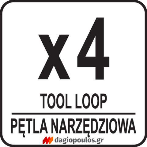 Yato YT-74218 Εξάρτηση Με Ιμάντες Προστασίας & Ασφαλείας για Εργαζόμενους