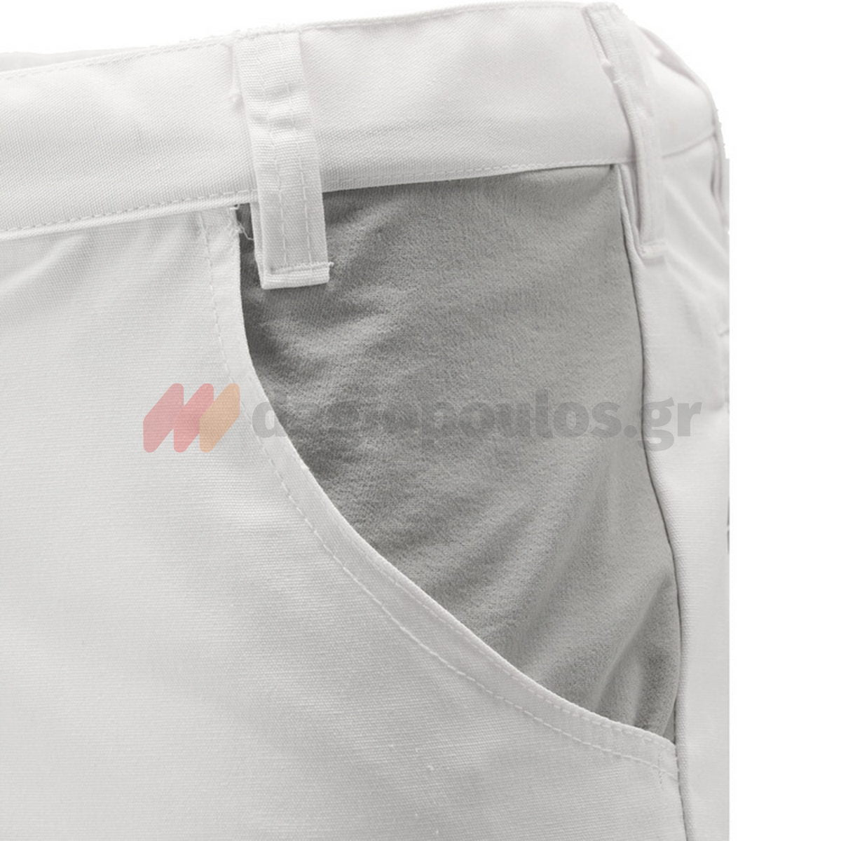Yato Serwal Stretch Παντελόνι Εργασίας Λευκό