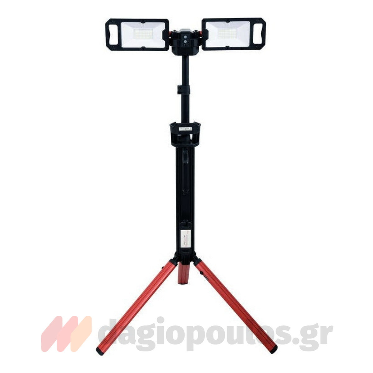 Yato YT-81811 Προβολέας LED Διπλός Επαναφορτιζόμενος Με Τρίποδο 5000 Lumens