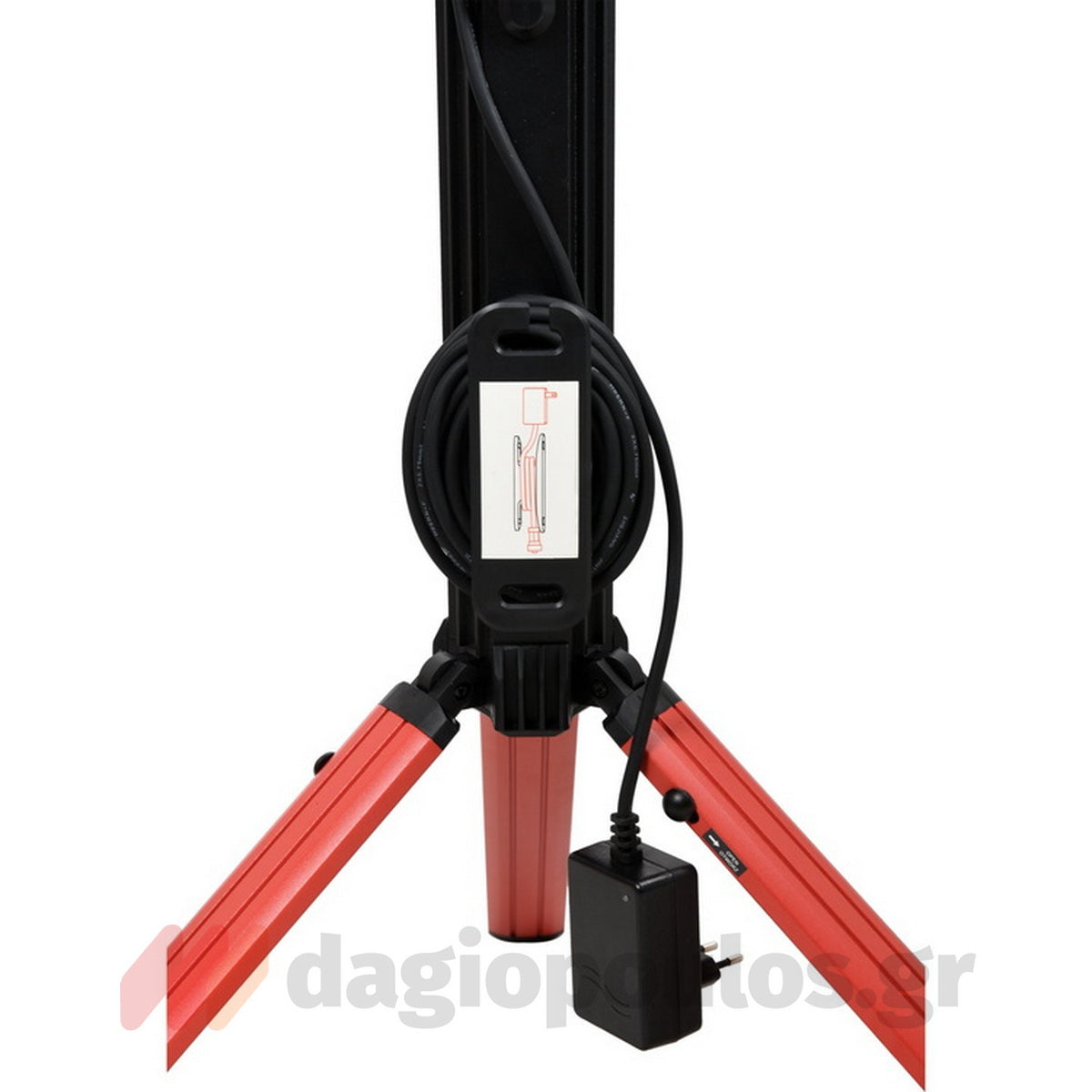 Yato YT-81811 Προβολέας LED Διπλός Επαναφορτιζόμενος Με Τρίποδο 5000 Lumens
