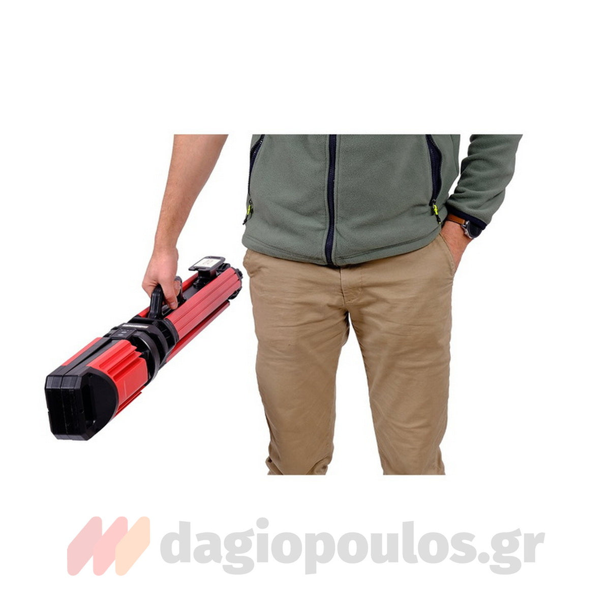 Yato YT-81811 Προβολέας LED Διπλός Επαναφορτιζόμενος Με Τρίποδο 5000 Lumens