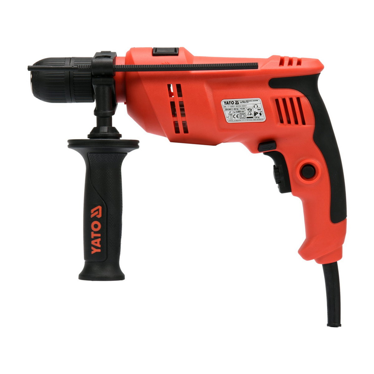 Yato YT-82034 Επαγγελματικό Ηλεκτρικό Δράπανο Κρουστικό 710W