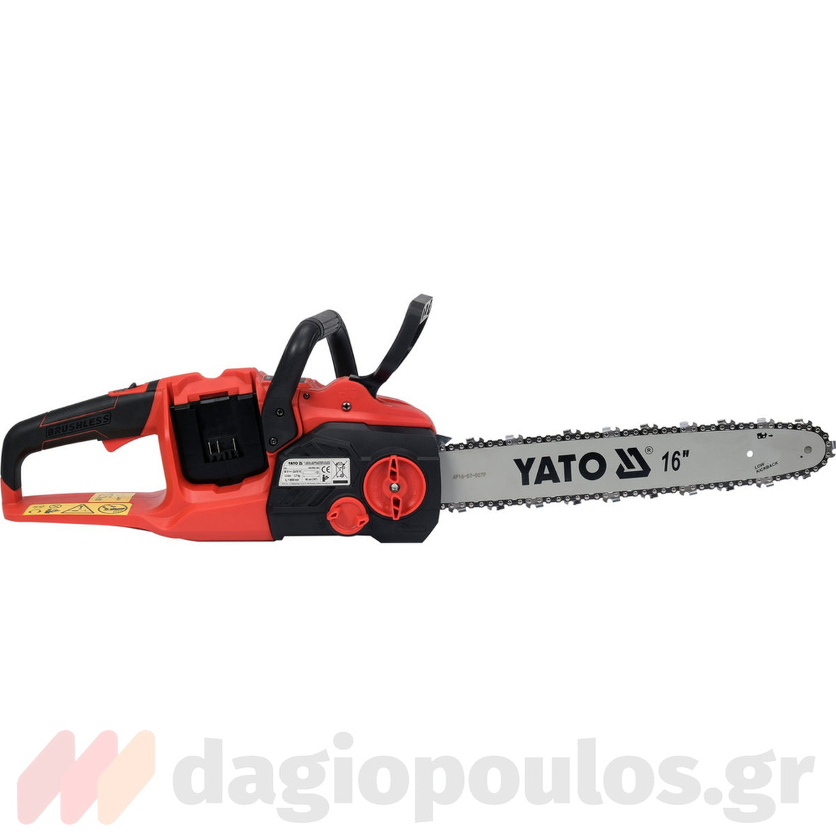 Yato YT-828132 Αλυσοπρίονο Μπαταρίας 36V (2x18) Li-Ion Με Λάμα 40cm SOLO