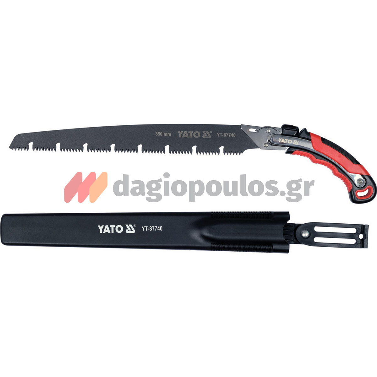 Yato YT-87740 Πριόνι Κλαδέματος Ίσιο με Αποσπώμενη Λαβή 350mm