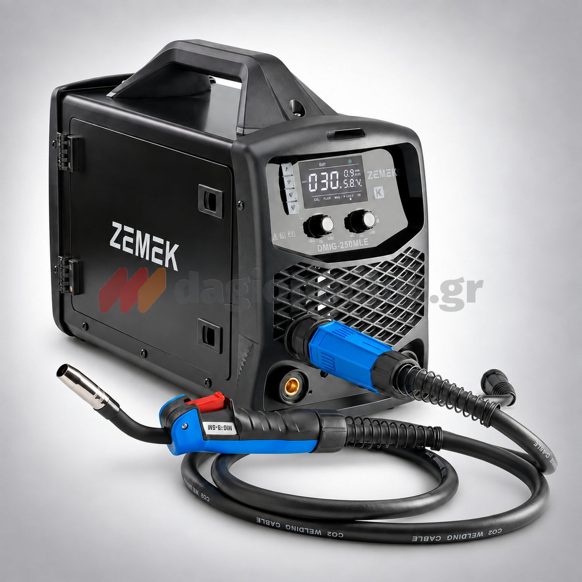 Zemek DMIG-250MLE Ηλεκτροκόλληση Inverter Σύρματος MIG/TIG/MMA 250A 3 σε 1