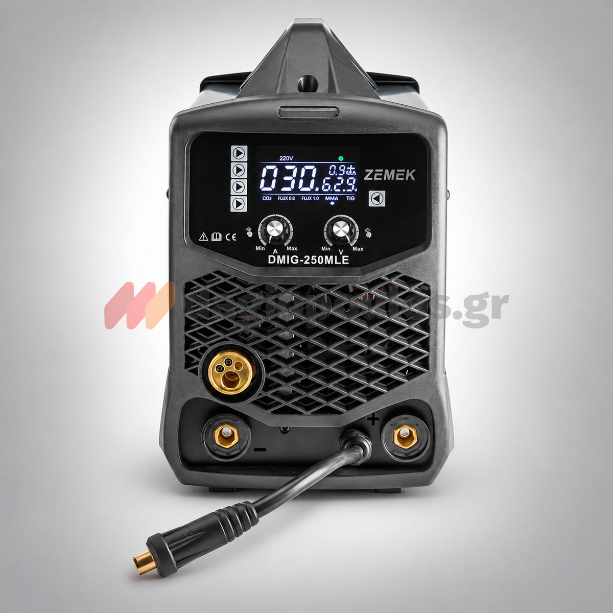 Zemek DMIG-250MLE Ηλεκτροκόλληση Inverter Σύρματος MIG/TIG/MMA 250A 3 σε 1