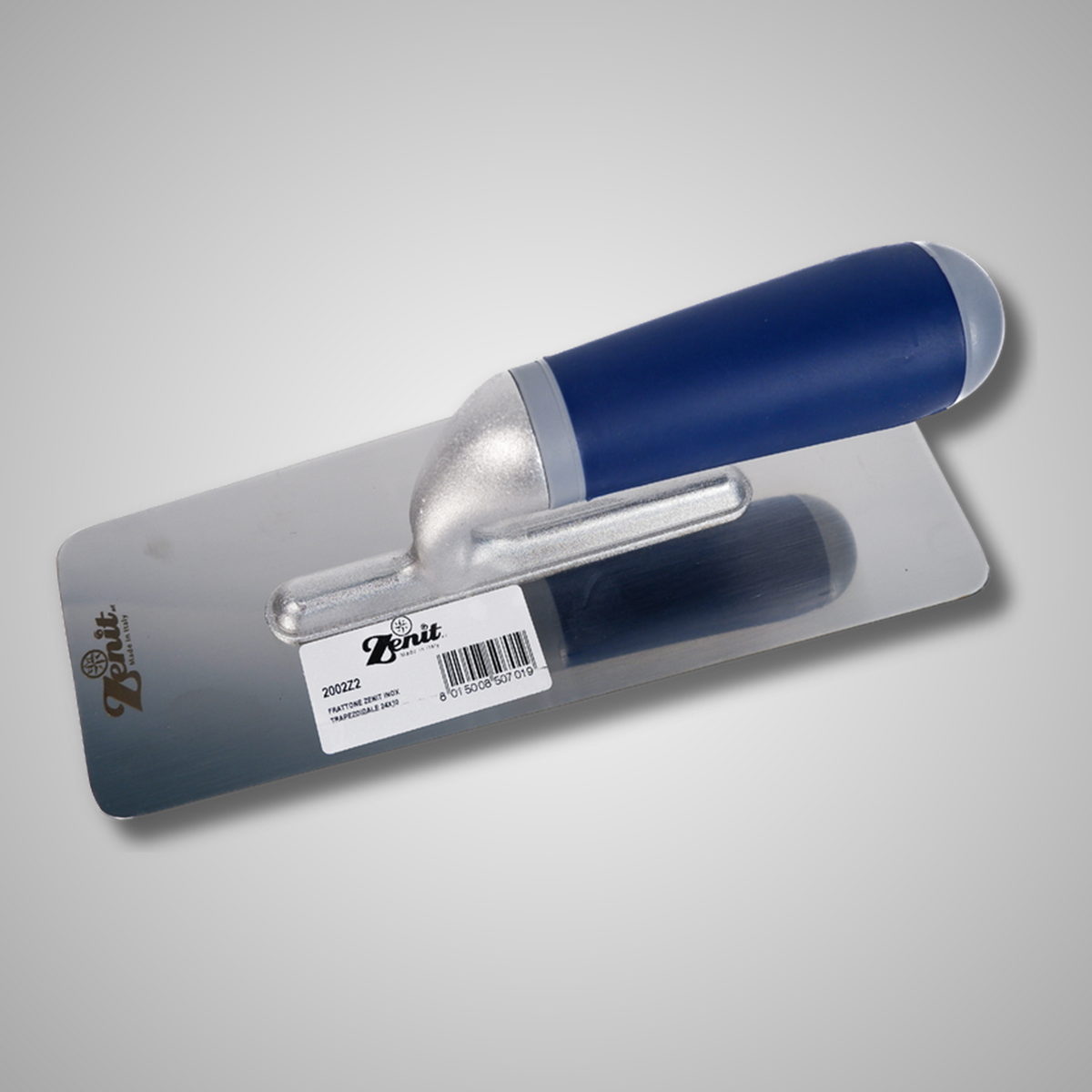 Zenit 2002 Stucco Spatula Με Bi-Material Λαβή - Στρογγυλεμένες Άκρες Ανοξείδωτη