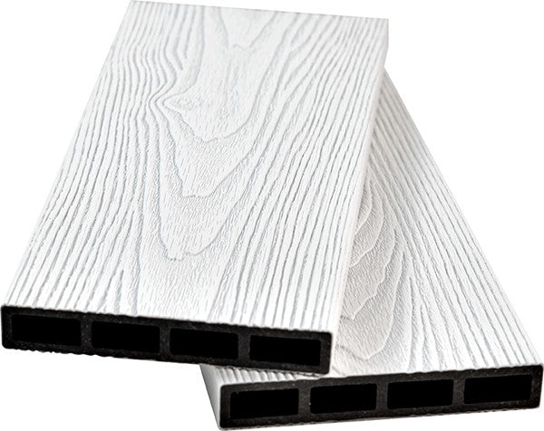 WPC Περίφραξης Premium White 25130 120x20mm 3.6mtr