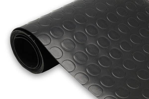 Πλαστικό Δάπεδο Τάπα 2mm BLACK 2mtr