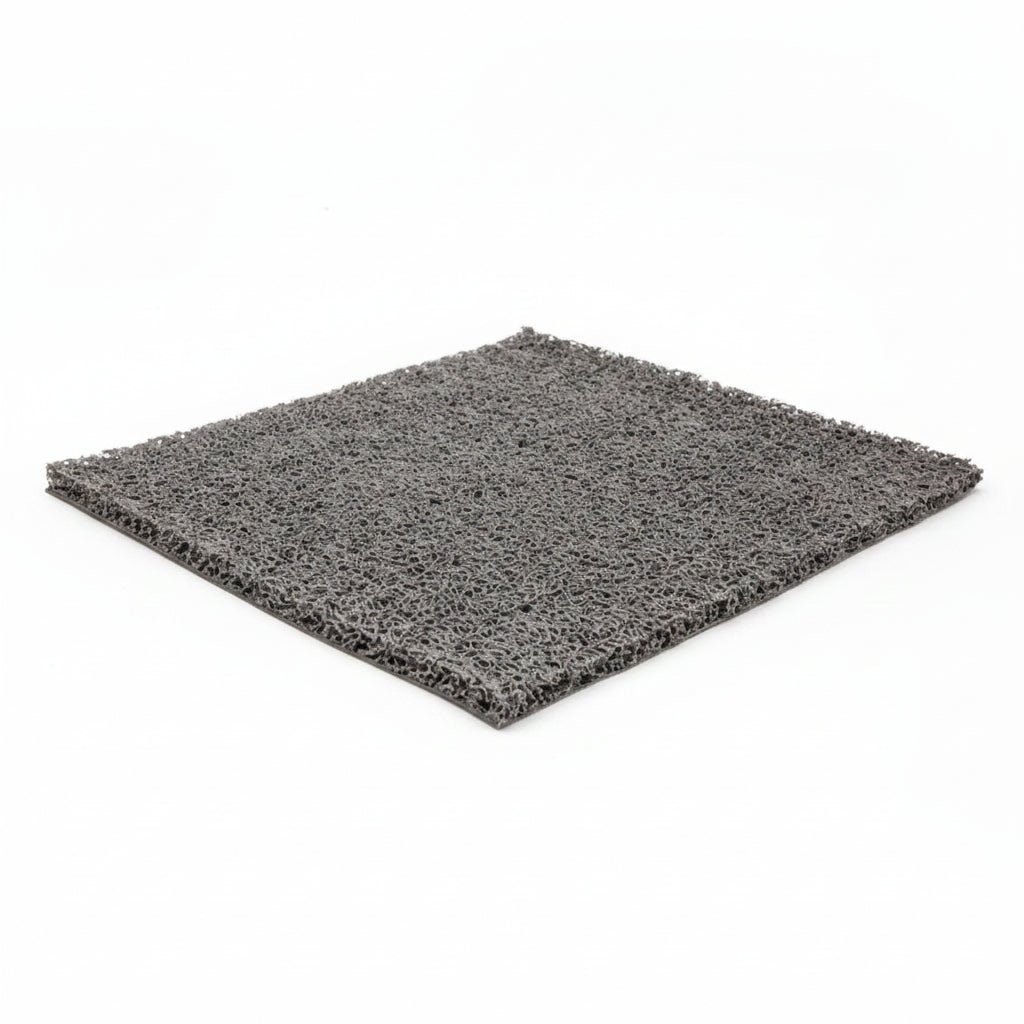 Πλαστικό Δάπεδο Spaghetti 12mm 1.22m Light Grey