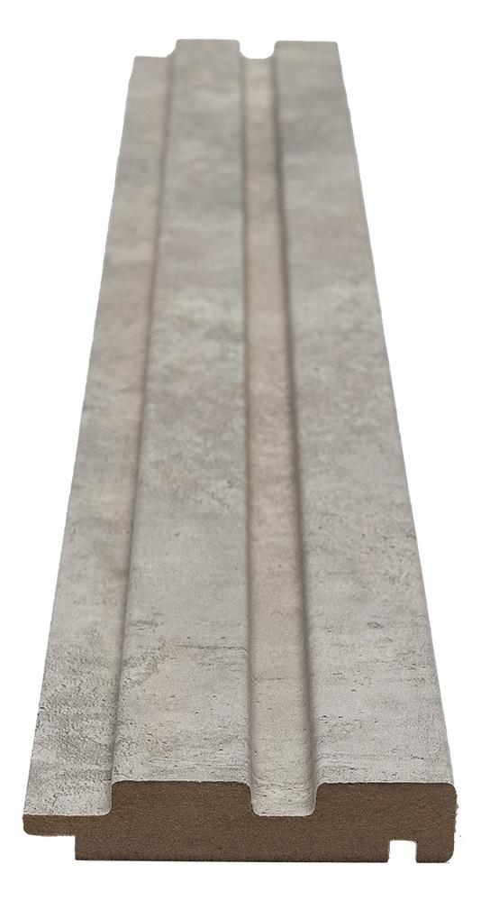 Πηχάκι Διπλό Τελειώματος Για 3D Wall Panel MDF Beat ST 504070 Chicago Concrete 16mm x 77mm 2.75mtr