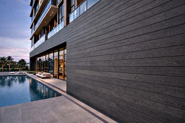 WPC Wall Cladding Premium Πηχάκια Επένδυσης Charcoal 7550 12.5cm x 2900cm