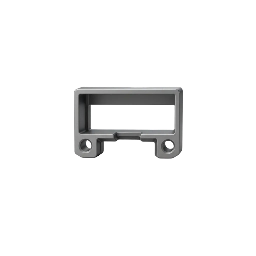 Βάση Στερέωσης Κουπαστής Τοίχου 25mm x 60mm Για Κολώνες 50x50mm