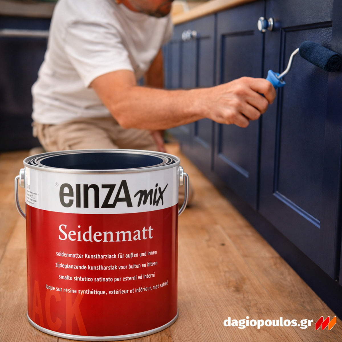einzA Seidenmatt Buntlack Ρεπολίνη Πολυουρεθάνης Διαλυτικού Satin Ημιματ ΔΙΑΦΟΡΕΣ ΑΠΟΧΡΩΣΕΙΣ