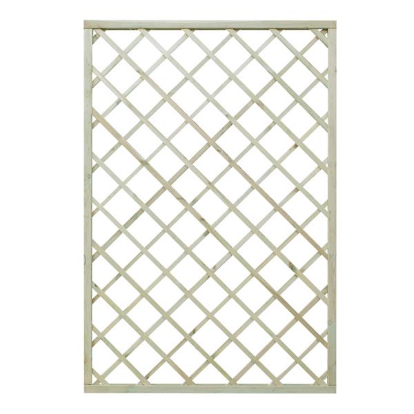 Καφασωτό Ξύλινο Ρόμβος TRD120120 12x12 Π120xΥ180cm