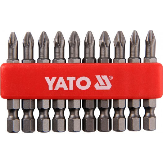 Yato YT-0478 Συλλογή Μύτες Ph.2 x 50mm S2 Σετ 10 Τμχ