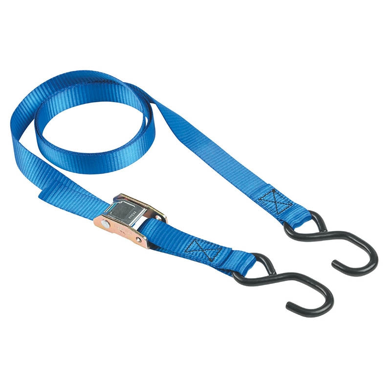 Master Lock 4368EURDAT Master Eco Ιμάντας Πρόσδεσης Φορτίου Με Πόρπη Ασφαλείας Γάντζο 2m x 25mm Σετ 2 Τεμ