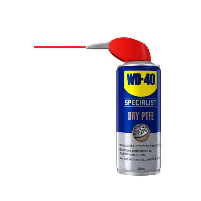 WD40 Specialist Anti Friction Dry PTFE Lubricant Spray Ξηρού Τεφλόν 400ml