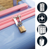 Master Lock 120EURD Λουκέτο Ορειχάλκινο Συμπαγές 20mm