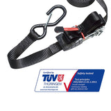 Master Lock 3066EURDAT Ιμάντες Πρόσδεσης Φορτίου Με Καστάνια 4,25m x 25mm Σετ 2 Τεμ
