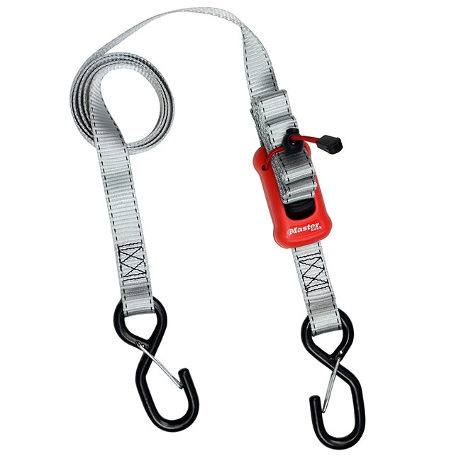 Master Lock 3313EURDAT Ιμάντας Πρόσδεσης Φορτίου Με Πόρπη & Γάντζο S 2,5mX25mm