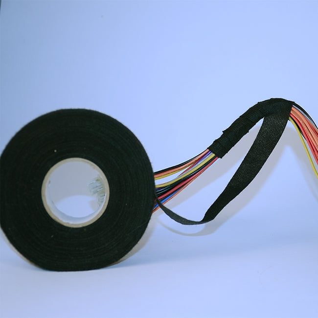 HPX Cable Protection Υφασμάτινη Ταινία Προστασίας Καλωδίων 19mm x 10mtr Μαύρη