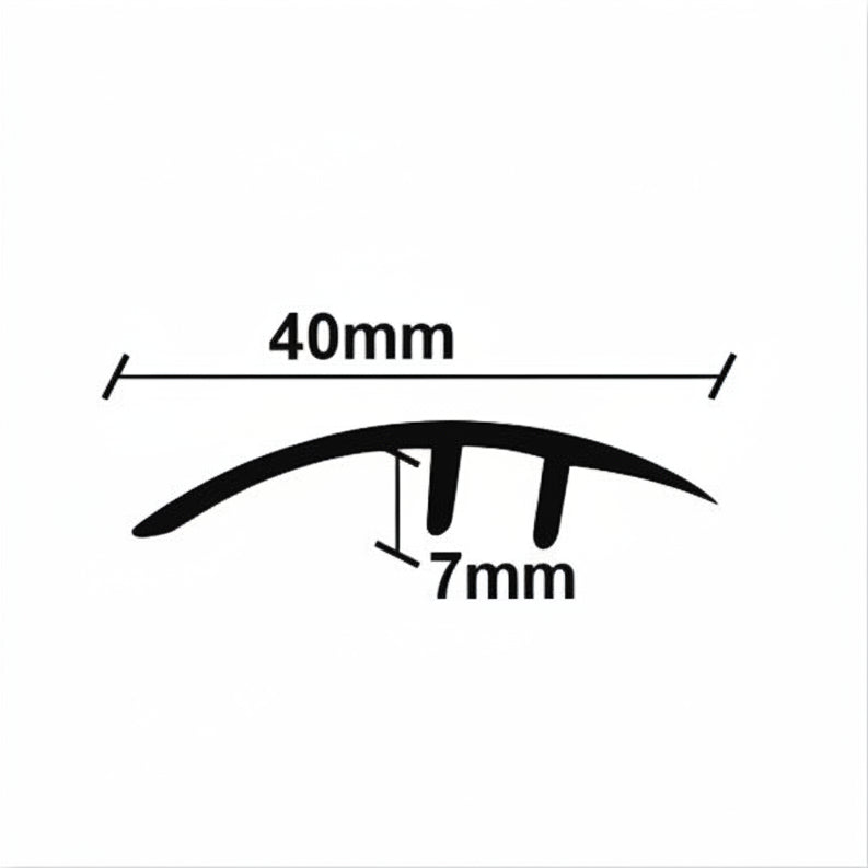 Προφίλ Παρκέ - Laminate Για Μεγάλη Βάση Ανισόπεδο 40mm 2.75mtr ΧΡΥΣΟ