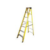 Stanley SXLDFG-006 Επαγγελματική Σκάλα Fiberglass Ηλεκτρολόγων 6 Σκαλιών 200cm