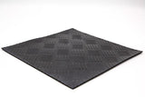 Δάπεδο Καουτσούκ 9005 Checker Λαμαρίνα 3mm 1mtr