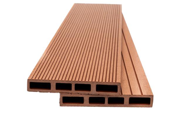 WPC Περίφραξης Διπλής Όψης 40 Light Brown 140x20mm 3.6mtr