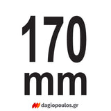 Yato YT-70780 Επαγγελματικός Χάρακας - Τρίγωνο - Γωνιόμετρο Μέτρησης & Σχεδιασμού Αλουμινίου 170mm