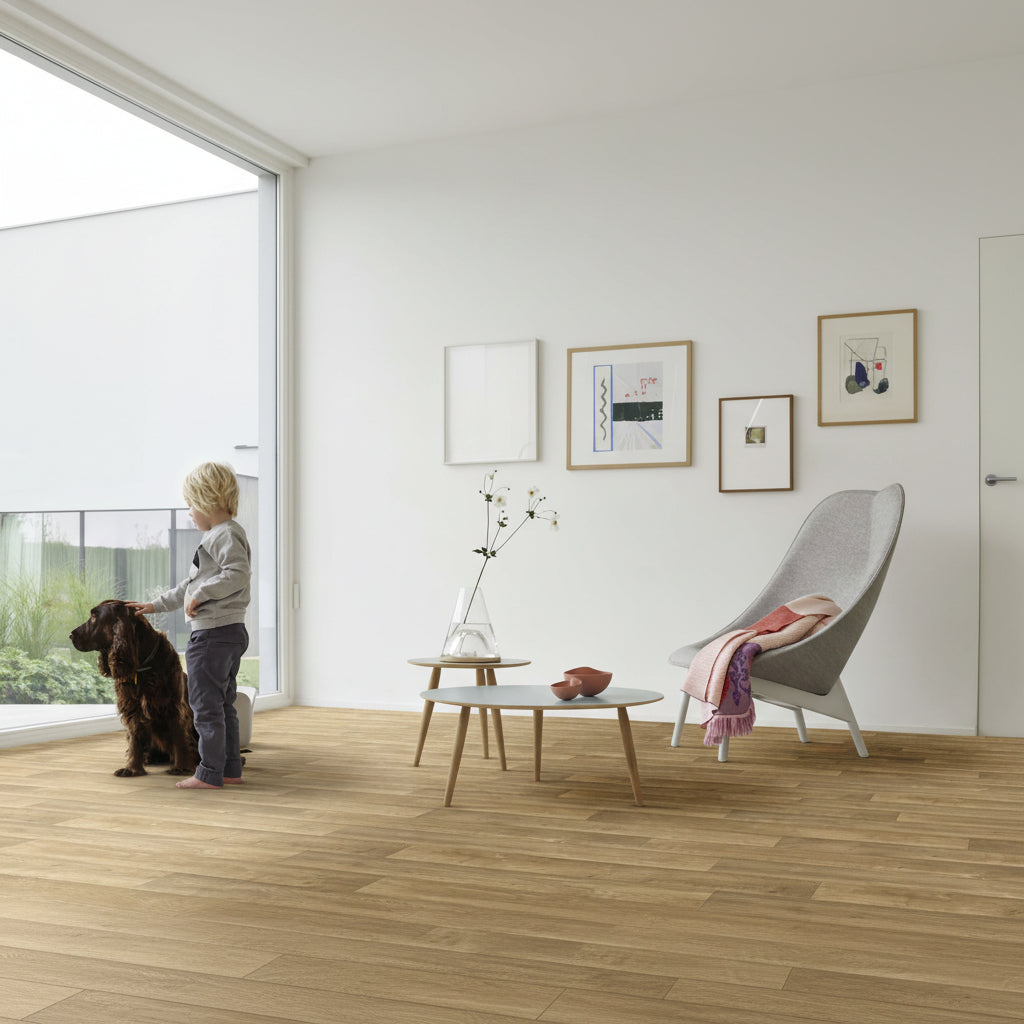 Δάπεδο Πλαστικό Atlantic 006M Chalet Oak 4mtr