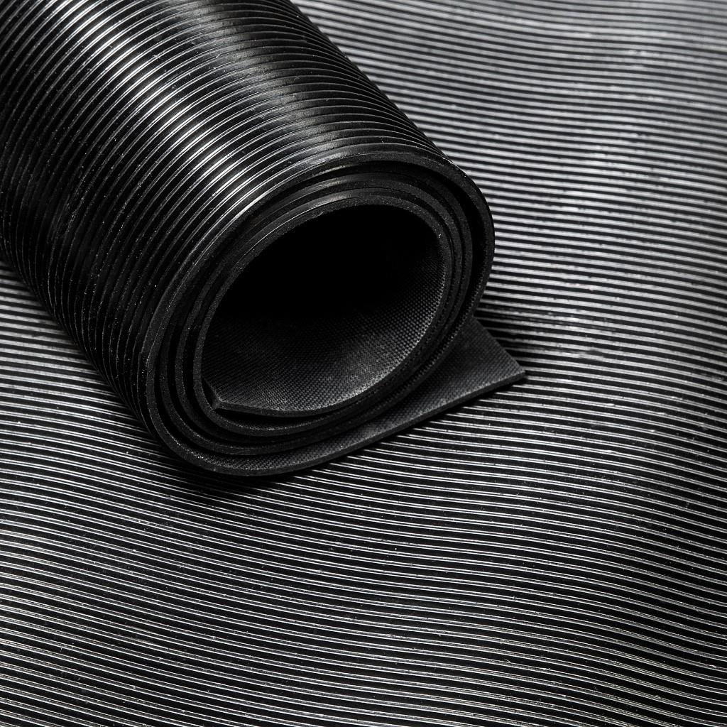 Δάπεδο Καουτσούκ 9003 Stripe Χιλιόριγο 3mm 1.5mtr
