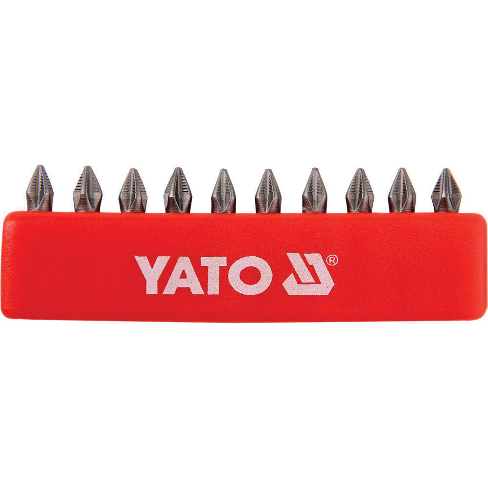 Yato YT-0474 Συλλογή Μύτες Philips Ph.1 x 25mm Σετ 10 Τεμ