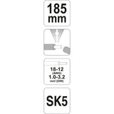 Yato YT-2316 Απογυμνωτής Καλωδίων 1-3,2.0mm