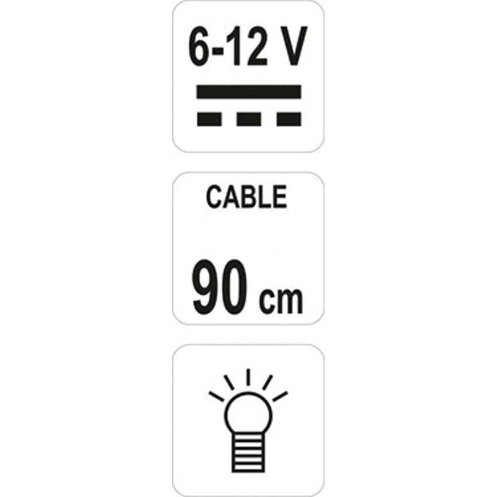 Yato YT-2866 Κατσαβίδι Δοκιμαστικό Μπαταρίας 6-12V