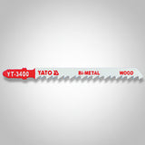 Yato YT-3400 Συλλογή Λάμες Σέγας Για Ξύλο Bi-Metal 6TPI 100mm Σετ 5 Τεμ