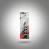Yato YT-04401 Συλλογή Επαγγελματικά Καρυδάκια Μύτες Allen 1/4" & 3/8" Σετ 9 Τεμ