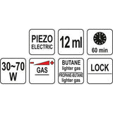 Yato YT-36704 Επαγγελματικό Κολλητήρι 3 Σε 1 30-70W