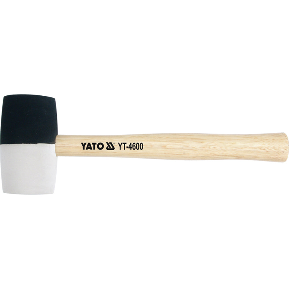 Yato YT-4603 Ματσόλα Λαστιχένια Με Ξύλινη Λαβή 580gr
