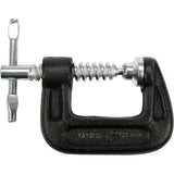 Yato YT-64254 Σφιγκτήρας Μαραγκών Βιδωτών Τύπου C 125mm