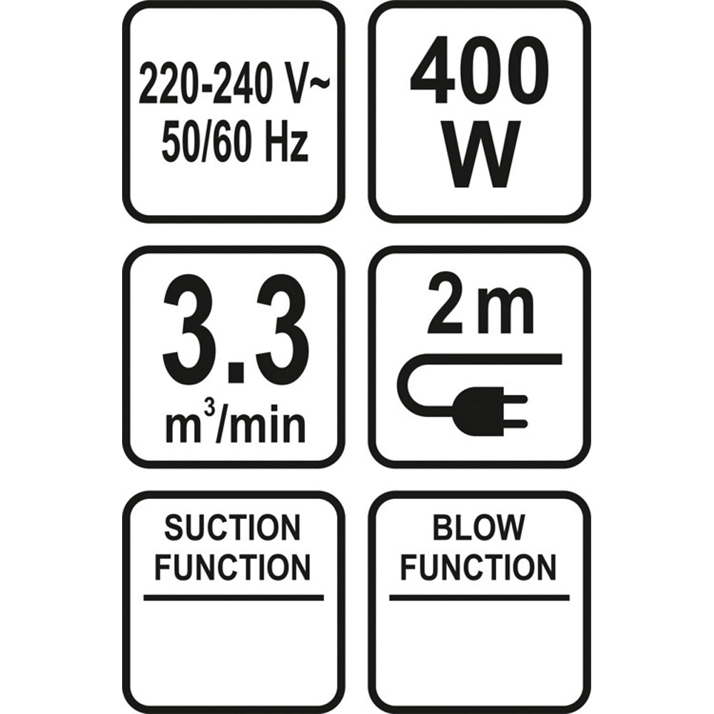 STHOR 79662 Ηλεκτρικός Φυσητήρας 400W