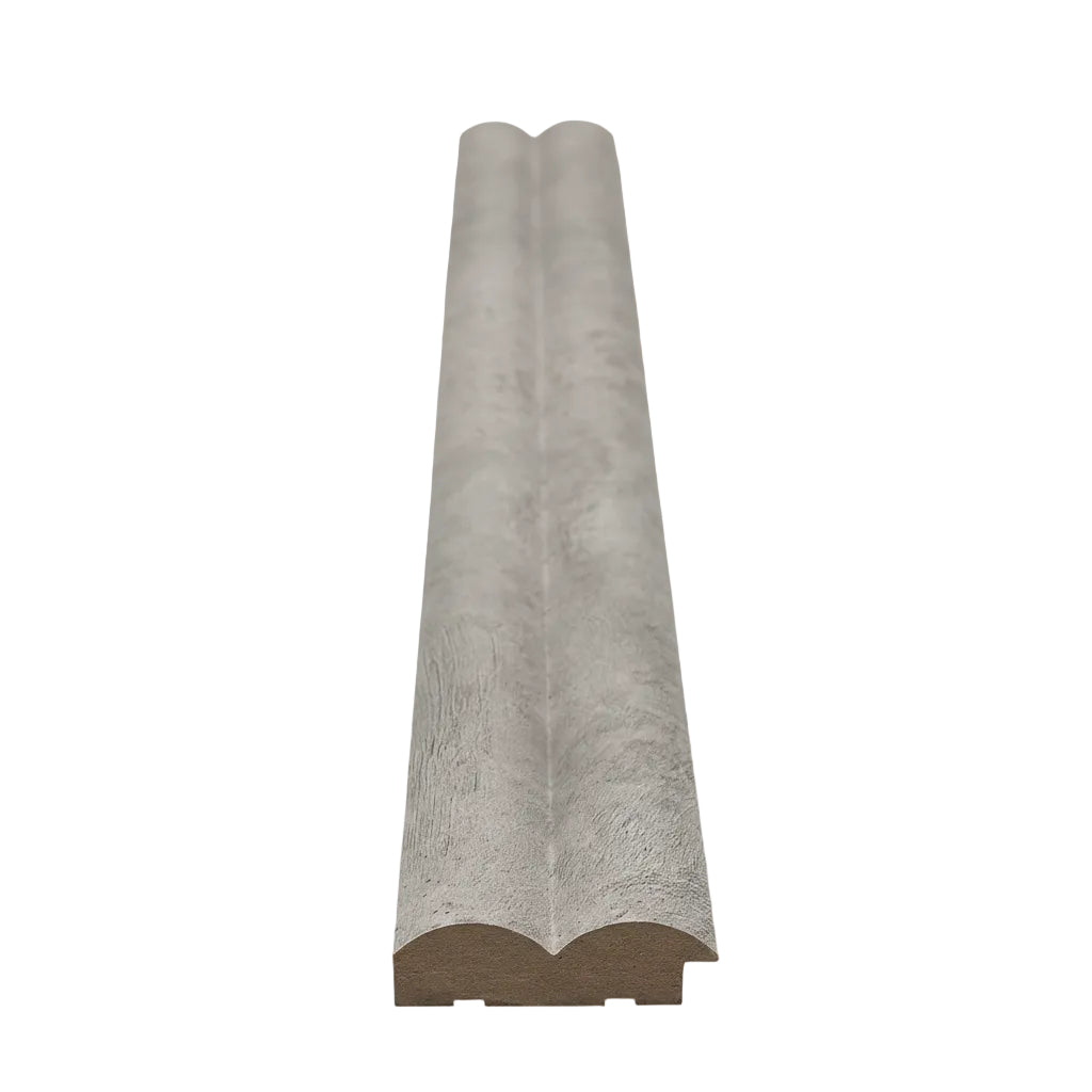 Πηχάκι Διπλό Έναρξη - Τελείωμα Για 3D Wall Panel MDF Wave Standard 804070 Chicago Concrete 16mm x 55mm x 2750mm