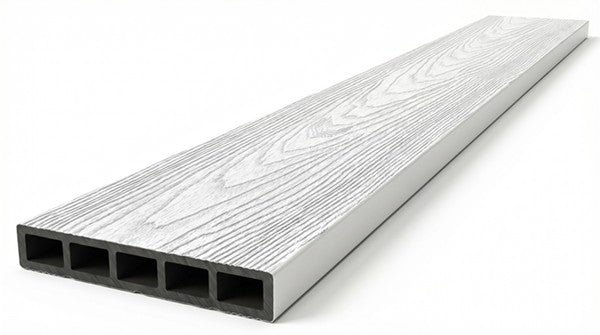 WPC Περίφραξης Premium White 25130 120x20mm 3.6mtr