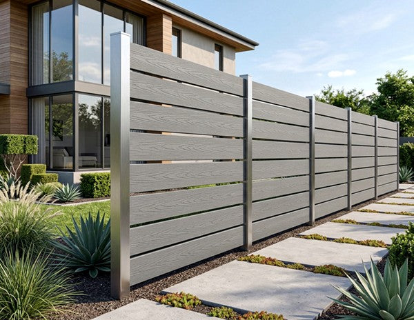 WPC Περίφραξης Premium Mag.Grey 25180 120x20mm 3.6mtr