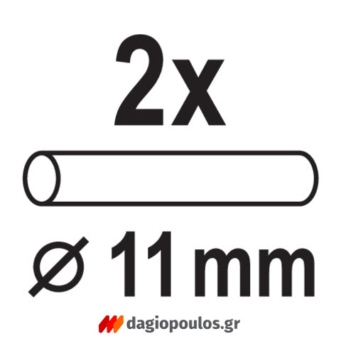 Yato YT-82401 Επαγγελματικό Πιστόλι Θερμικής Σιλικόνης Κόλλας 35Watt