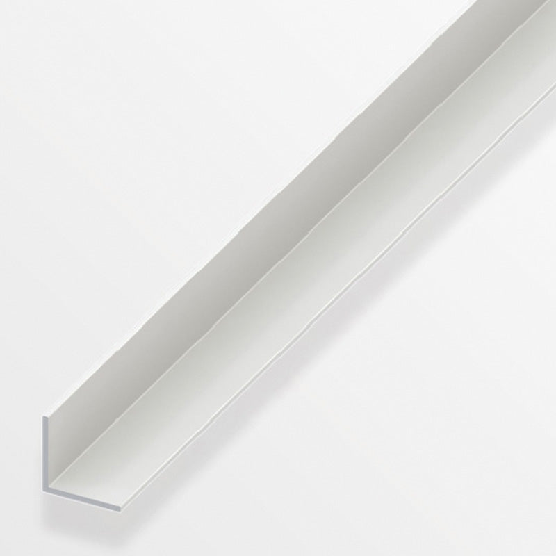 Προφίλ PVC Λευκό Γωνιακό Προστασίας Για Σκαλοπάτια και Τοίχο ΙΣΟΠΛΕΥΡΟ 10x10x1mm