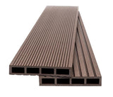 WPC Περίφραξης Διπλής Όψης 50110 Dark Brown 120x20mm 3.6mtr