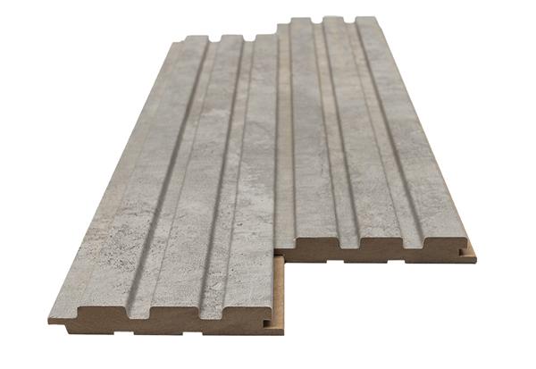 3D Wall Panel MDF Beat ST 504070 Chicago Concrete Με Πηχάκια 2750mm x 119mm x 16mm